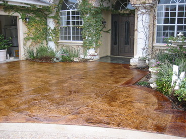 click for our stamped concrete site